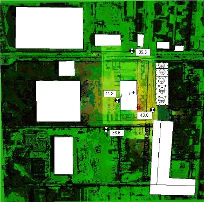 simulation Cadnaa de la chaufferie biomasse Bassin à flot à Bordeaux