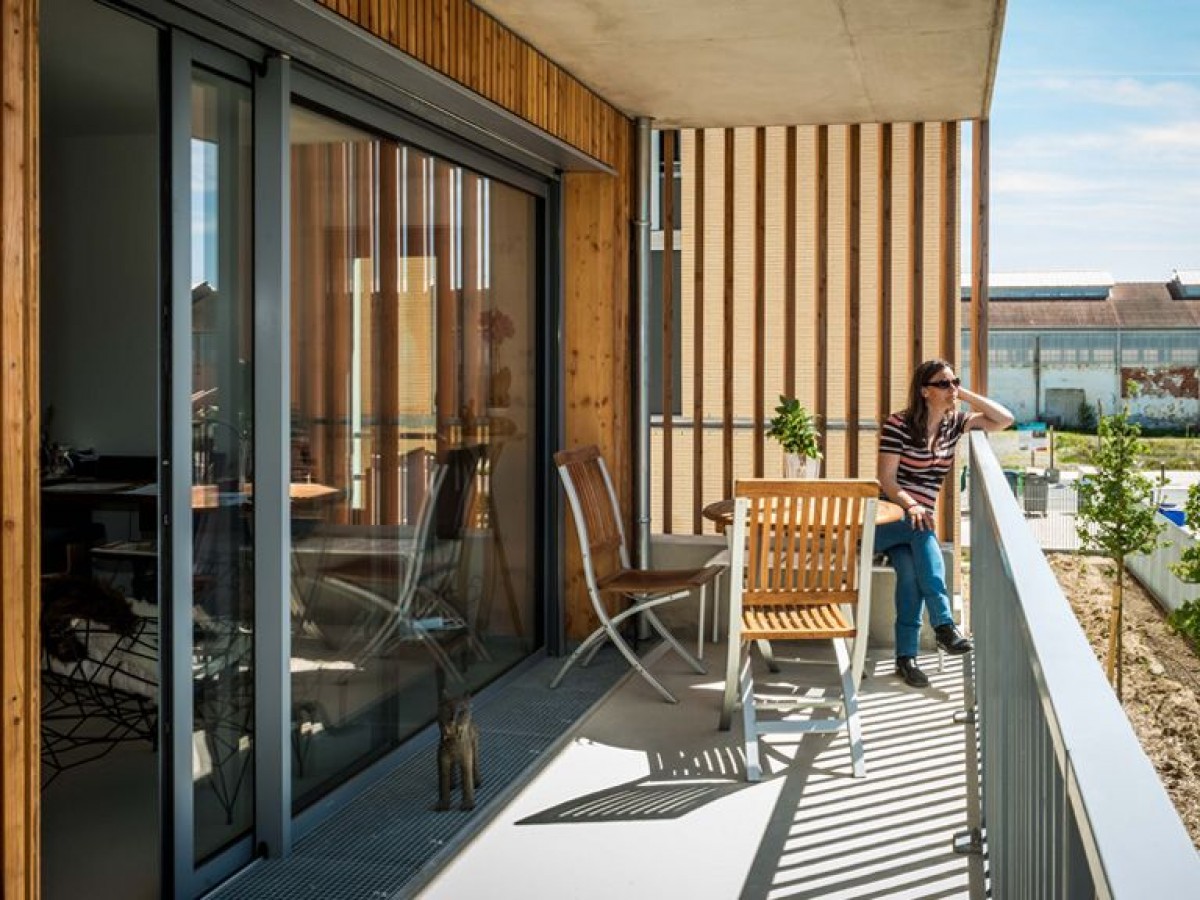 Logements coopératifs dans un écoquartier de Toulouse
