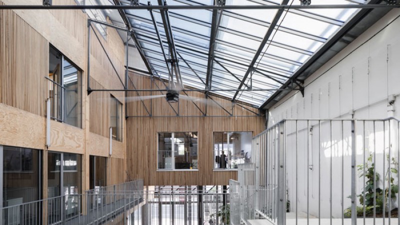 deuxième Prix régional de la construction bois Nouvelle-Aquitaine, catégorie « aménager ».