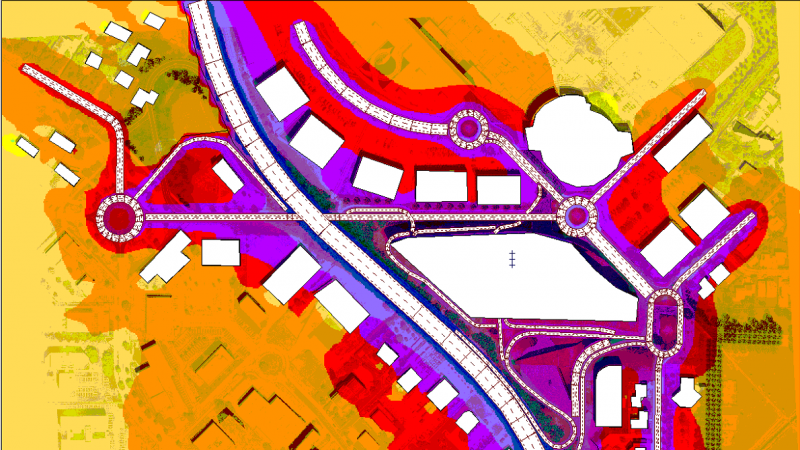 Etude d'impact des voiries sur le voisinage